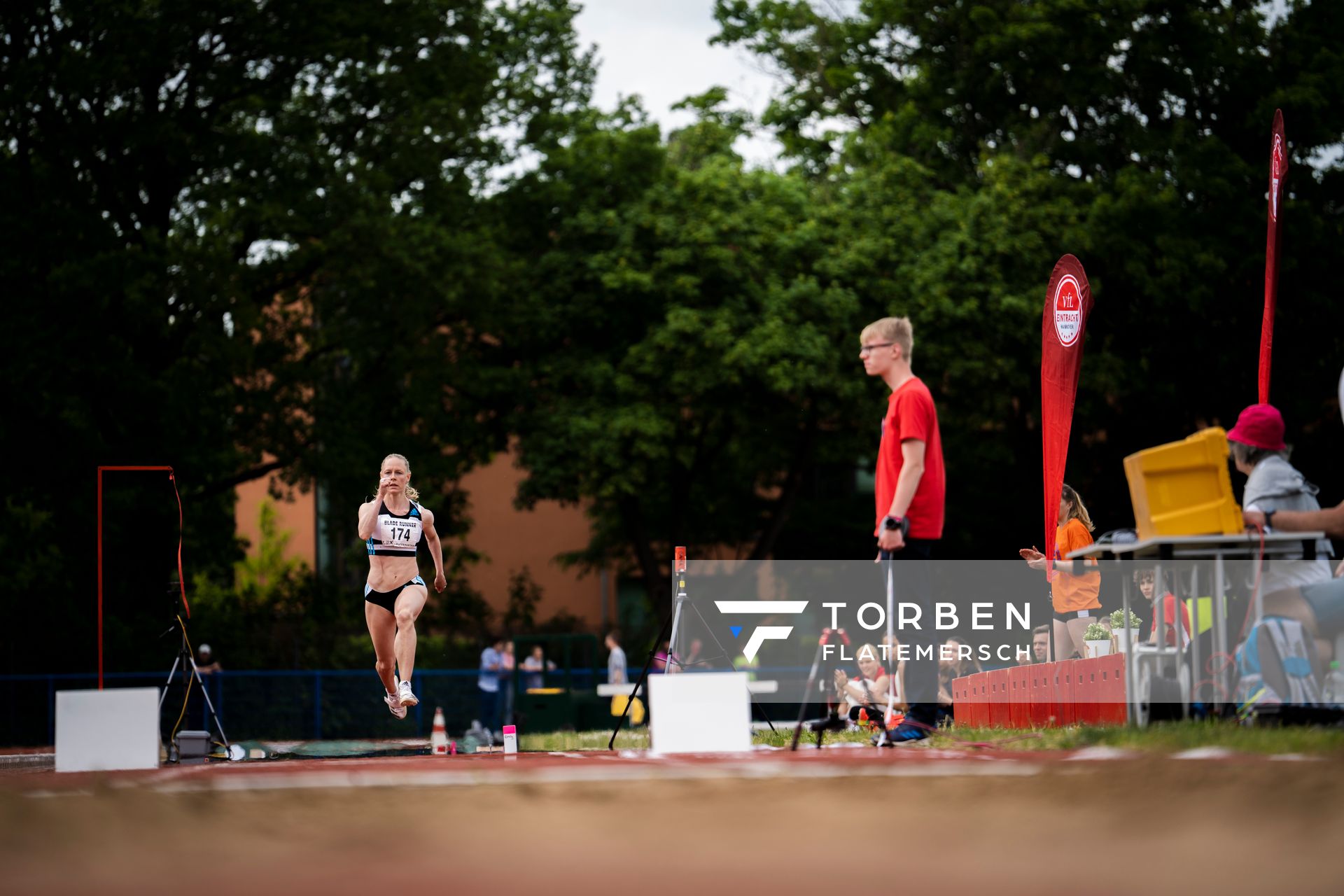Neele Eckhardt (LG Goettingen) im Dreisprung am 14.05.2022 beim Nationalen Leichtathletik-Meeting im Erika-Fisch-Stadion in Hannover